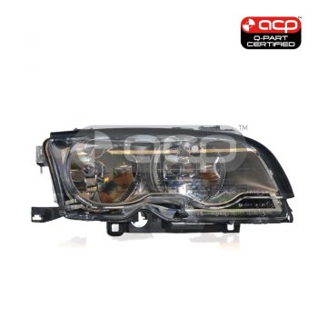 Head Lamp Drivers Side Certified Suits BMW 3 Series E46 Coupe 2001 to 2003
