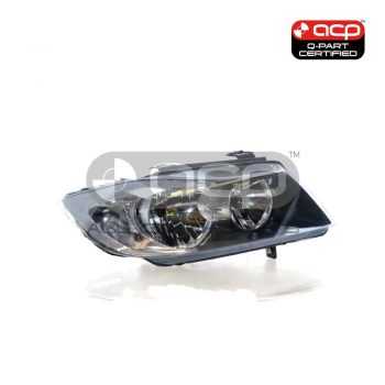 Halogen Manual Adjust Head Lamp Drivers Side Certified Suits BMW 3 Series E90 2005 to 2008