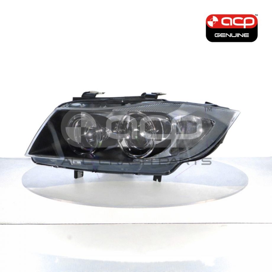 Bi-Xenon Electric Adjust Head Lamp Passenger Side OES Suits BMW 3 Series E90 2005 to 2008