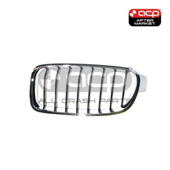 Grille Passenger Side Aftermarket Suits BMW 3 Series F30 2012 to 2015