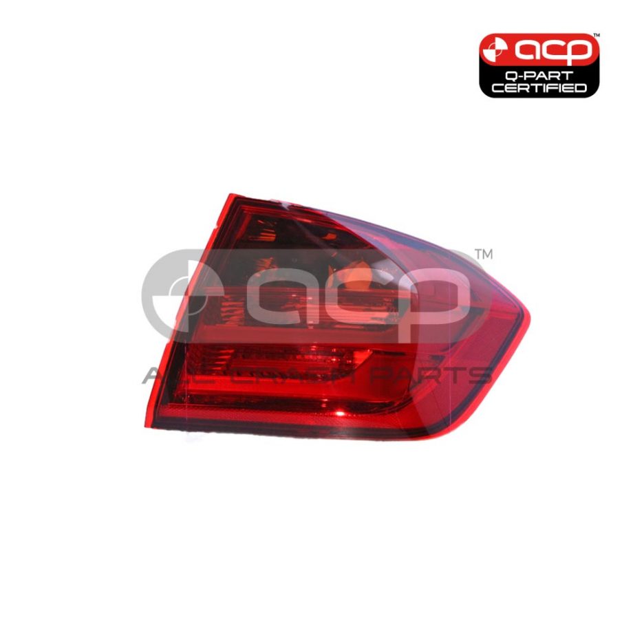 Tail Lamp Drivers Side Certified Suits BMW 3 Series F30 2012 to 2015