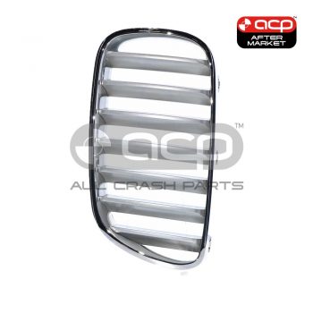 Silver Grille Passenger Side Aftermarket Suits BMW X3 E83 2006 to 2010