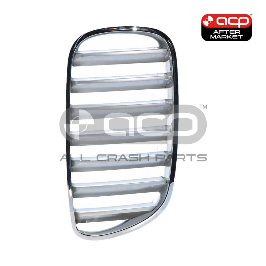 Silver Grille Drivers Side Aftermarket Suits BMW X3 E83 2006 to 2010