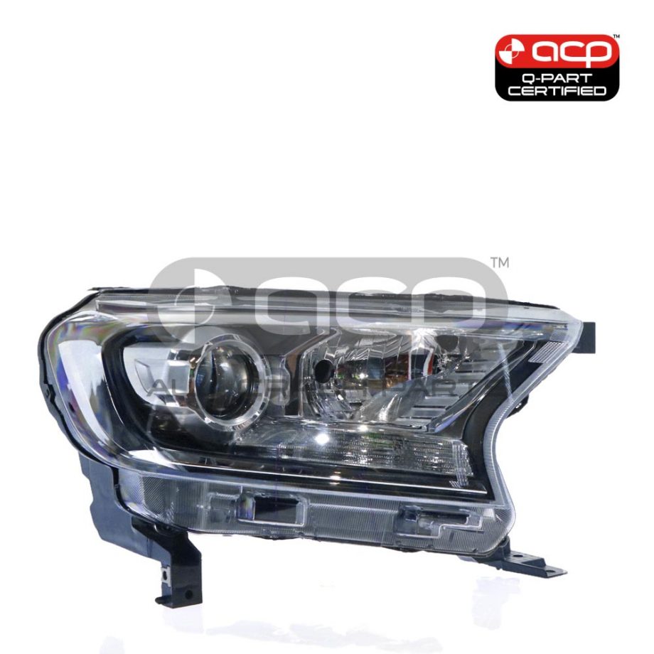 Halogen Head Lamp Drivers Side Certified Suits Ford Everest Trend UA 2015 to 2018