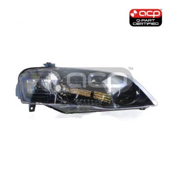 Black Halogen Head Lamp Drivers Side Certified Suits Ford Falcon XT BF II/BF III 2006 to 2009