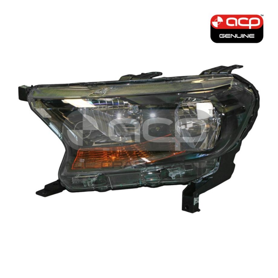 Halogen Head Lamp Passenger Side Genuine Suits Ford Ranger PX 2018 On