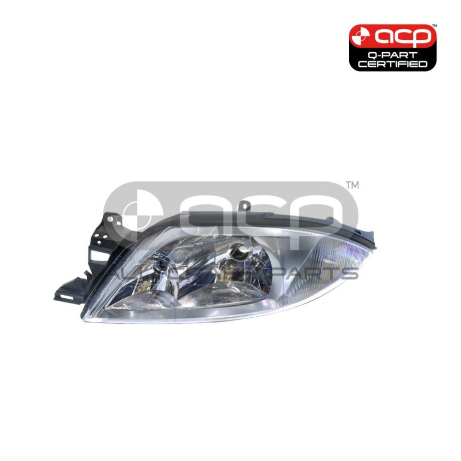 Silver Halogen Head Lamp Passenger Side Certified Suits Ford Falcon AU1 1998 to 2000