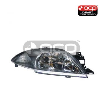 Silver Halogen Head Lamp Drivers Side Certified Suits Ford Falcon AU1 1998 to 2000