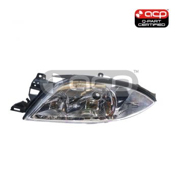 Chrome Halogen Head Lamp Passenger Side Certified Suits Ford Falcon Fairmont/Ghia AU2/AU3 2000 to 2002