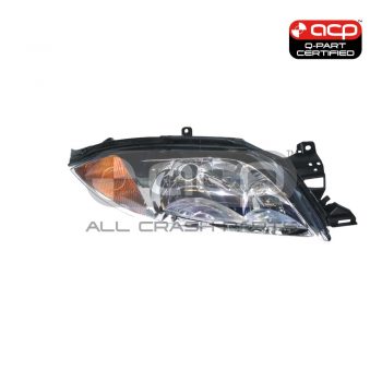 Chrome Halogen Head Lamp Amber Indicator Drivers Side Certified Suits Ford Falcon Fairmont/Ghia AU2/AU3 2000 to 2002