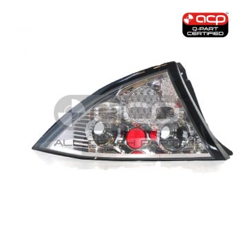 LED Chrome Tail Lamp Pair Certified Suits Ford Falcon AU 9/1998 to 9/2002
