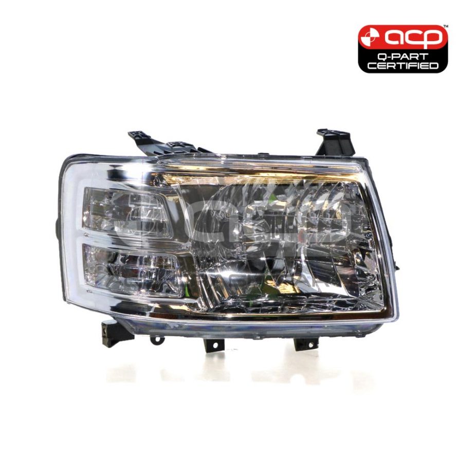 Head Lamp Drivers Side Certified Suits Ford Ranger PJ 2006 to 2009