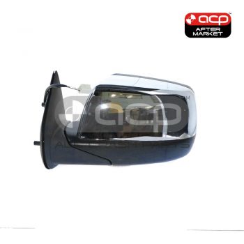 Chrome Door Mirror Electric Adjust Passenger Side Aftermarket Suits Ford Ranger PJ 2006 to 2009