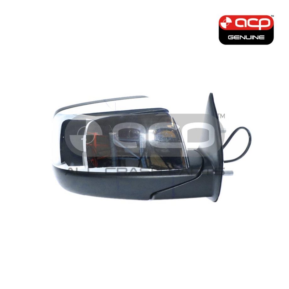 Chrome Door Mirror Electric Adjust Drivers Side Genuine Suits Ford Ranger PJ 2006 to 2009