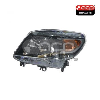 Halogen Manual Adjust Head Lamp Passenger Side Genuine Suits Ford Ranger PK 2009 to 2011