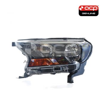 Head Lamp Passenger Side Genuine Suits Ford Ranger XL/XLS PX 2015 to 2018