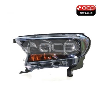 Head Lamp Passenger Side Genuine Suits Ford Ranger XL Plus PX 2015 to 2018