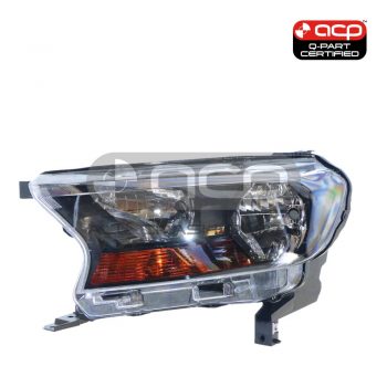 Head Lamp Passenger Side Certified Suits Ford Ranger XL Plus PX 2015 to 2018