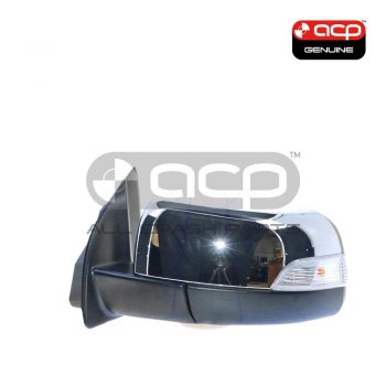 Chrome Door Mirror With Indicator Passenger Side Genuine Suits Ford Ranger PX 9/2011 to 9/2018