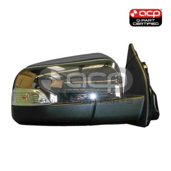 Chrome Door Mirror With Indicator Drivers Side Certified Suits Ford Ranger PX 9/2011 to 9/2018