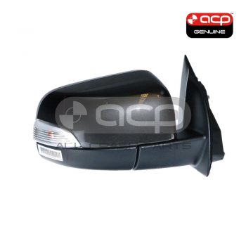 Black Door Mirror Electric With Indicator Drivers Side Genuine Suits Ford Ranger Wildtrak PXII 7/2015 to 9/2018