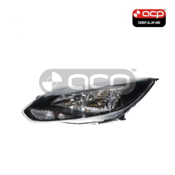 Black Head Lamp Passenger Side Genuine Suits Ford Focus LW 2011 to 2012