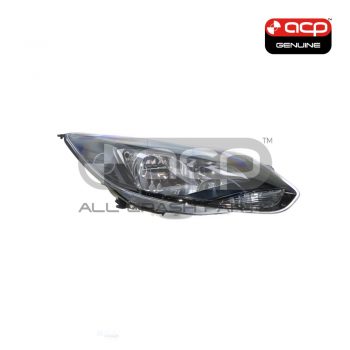 Black Head Lamp Drivers Side Genuine Suits Ford Focus LW 2012 to 2015