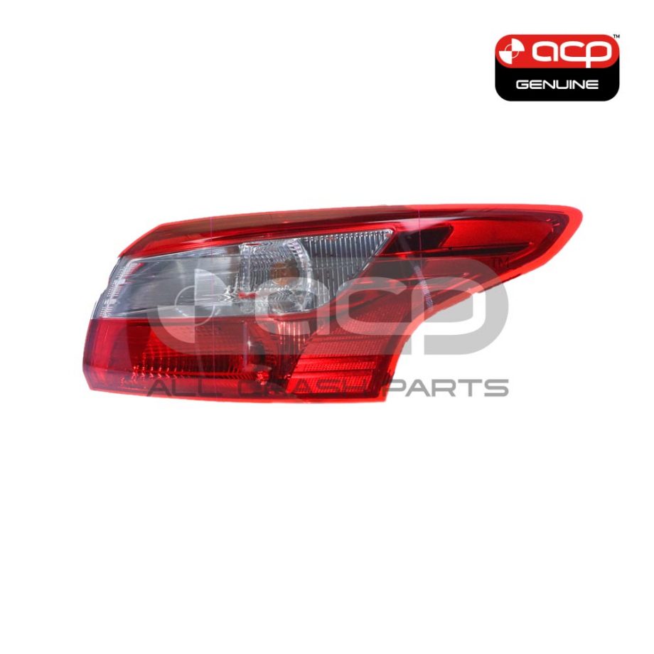 Tail Lamp Drivers Side Genuine Suits Ford Focus LW Sedan 4/2011 to 6/2015