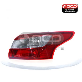 Tail Lamp Drivers Side Certified Suits Ford Focus LW Sedan 4/2011 to 6/2015