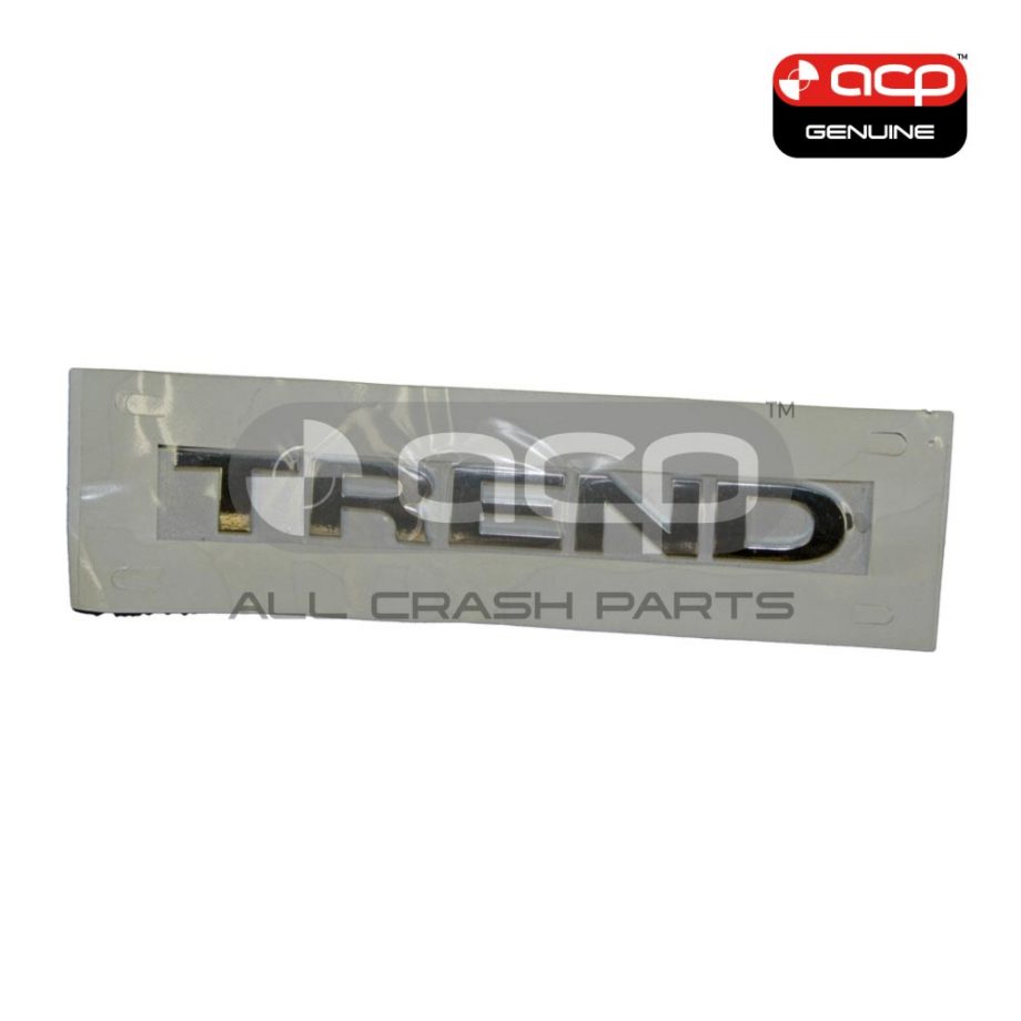 Boot lid Emblem "Trend" Genuine suits Ford Focus LW/LZ 6/2012 to 8/2018