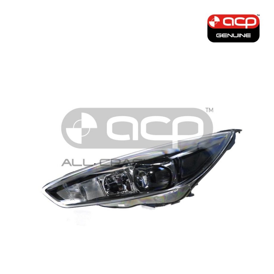 Bi-Xenon Manual Adjust Head Lamp Passenger Side Genuine Suits Ford Focus LZ 2015 to 2018