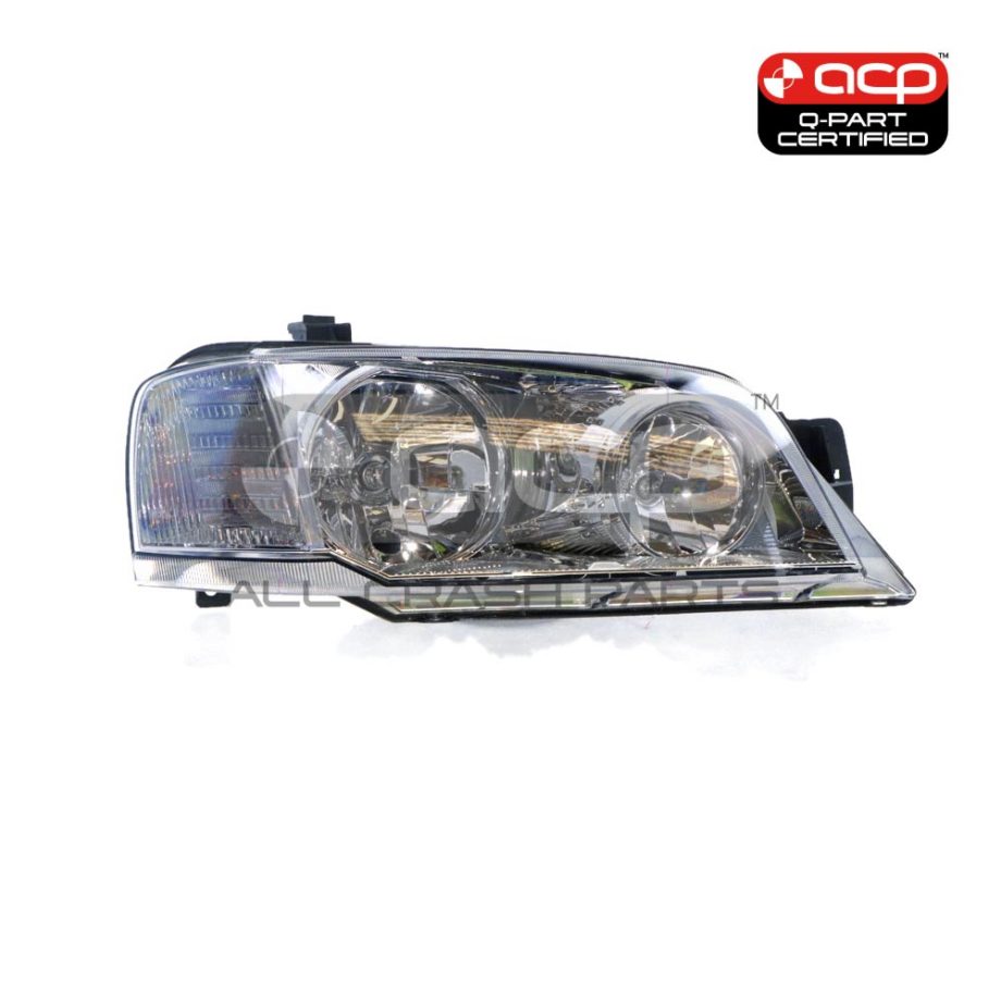 Chrome Head Lamp Drivers Side Certified Suits Ford Territory SX/SY 2004 to 2009