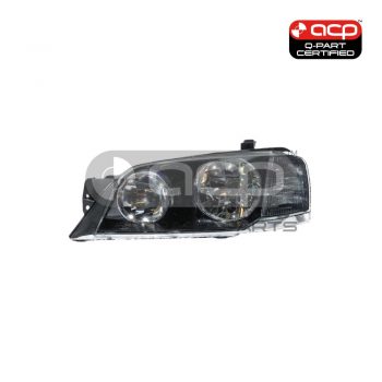 Black Head Lamp Passenger Side Certified Suits Ford Territory SX/SY 6/2004 to 4/2009