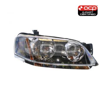 Black Head Lamp Drivers Side Certified Suits Ford Territory SX/SY 2009 to 2011