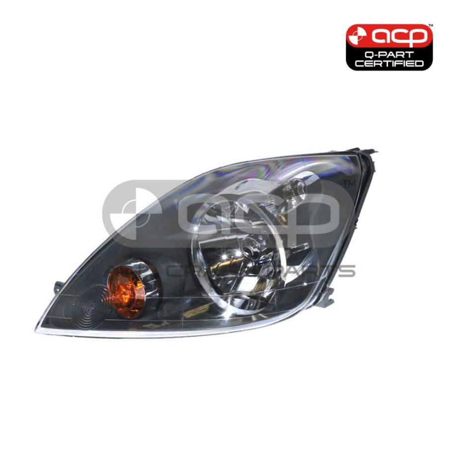 Head Lamp Passenger Side Certified Suits Ford Fiesta WQ 2005 to 2008