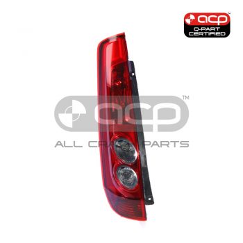 Tail Lamp Passenger Side Certified Suits Ford Fiesta WQ 3 Door 10/2005 to 8/2008