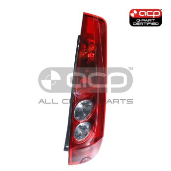 Tail Lamp Drivers Side Certified Suits Ford Fiesta WQ 3 Door 10/2005 to 8/2008
