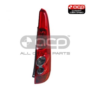 Tail Lamp Drivers Side Certified Suits Ford Fiesta WQ 5 Door 10/2005 to 8/2008