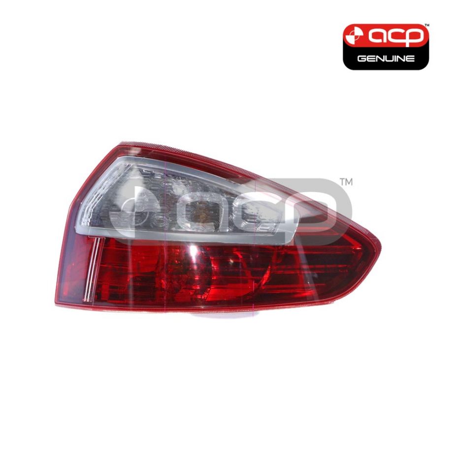 Tail Lamp Drivers Side Genuine Suits Ford Fiesta WT Sedan 10/2010 to 7/2013