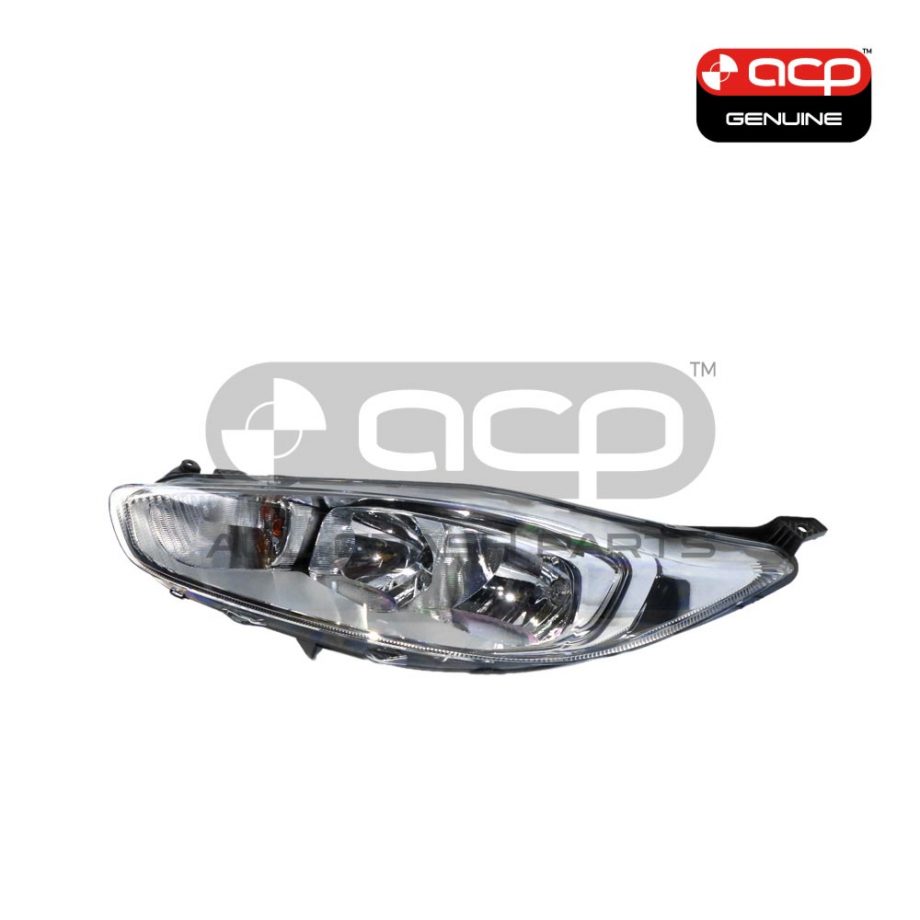Chrome Head Lamp Drivers Side Genuine Suits Ford Fiesta Eco Sport WZ 2013 to 2018