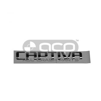 Tail Gate Emblem Genuine Suits Holden Captiva CG 2006 to 2021