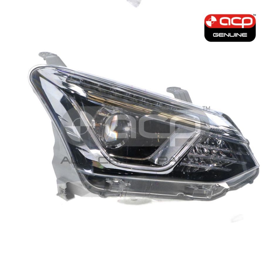 Head Lamp Drivers Side Genuine Suits Isuzu MU-X UCR/UCS 2017 to 2021