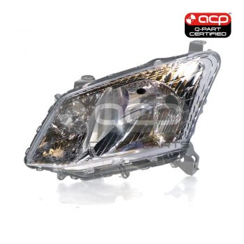 Head Lamp Passenger Side Certified Suits Isuzu D-Max SX/EX 12DM 2012 to 2017