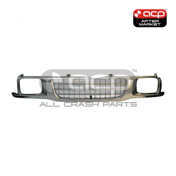 Silver Grille Aftermarket Suits Holden Rodeo TF 2/1993 to 10/1995