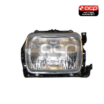 Halogen Manual Adjust Head Lamp Passenger Side Aftermarket Suits Holden Rodeo TF 1988 to 2003