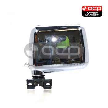 Chrome Door Mirror Passenger Side Aftermarket Suits Holden Rodeo TF 1988 to 2003