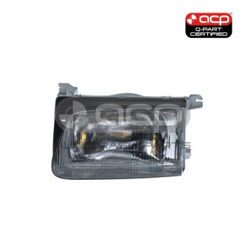 Head Lamp Passenger Side Certified Suits Holden Rodeo LT TF 1999 to 2001