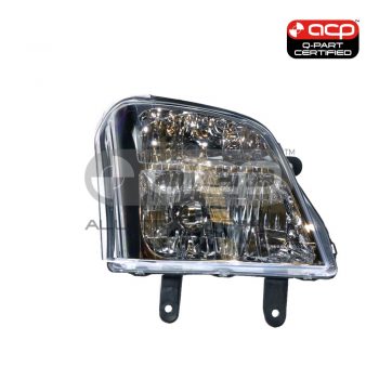 Halogen Head Lamp Drivers Side Certified Suits Holden Rodeo RA 2003 to 2008