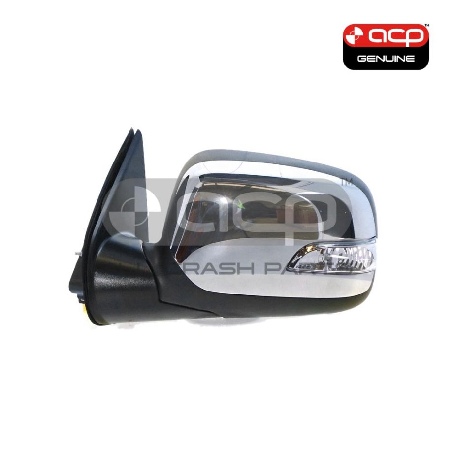 Chrome Door Mirror Electric Adjust with Indicator Passenger Side Genuine suits Holden Colorado & Rodeo