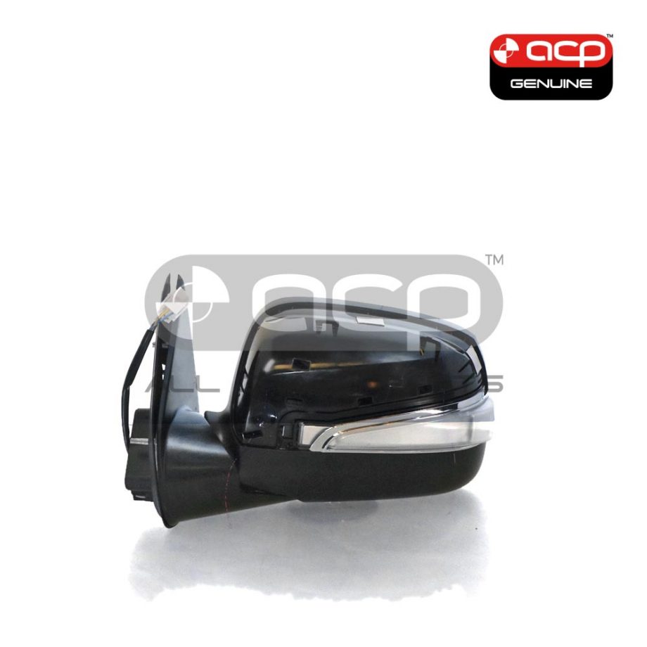 Black Door Mirror Electric Adjust with Indicator Passenger Side Genuine suits Holden Rodeo & Isuzu D-Max